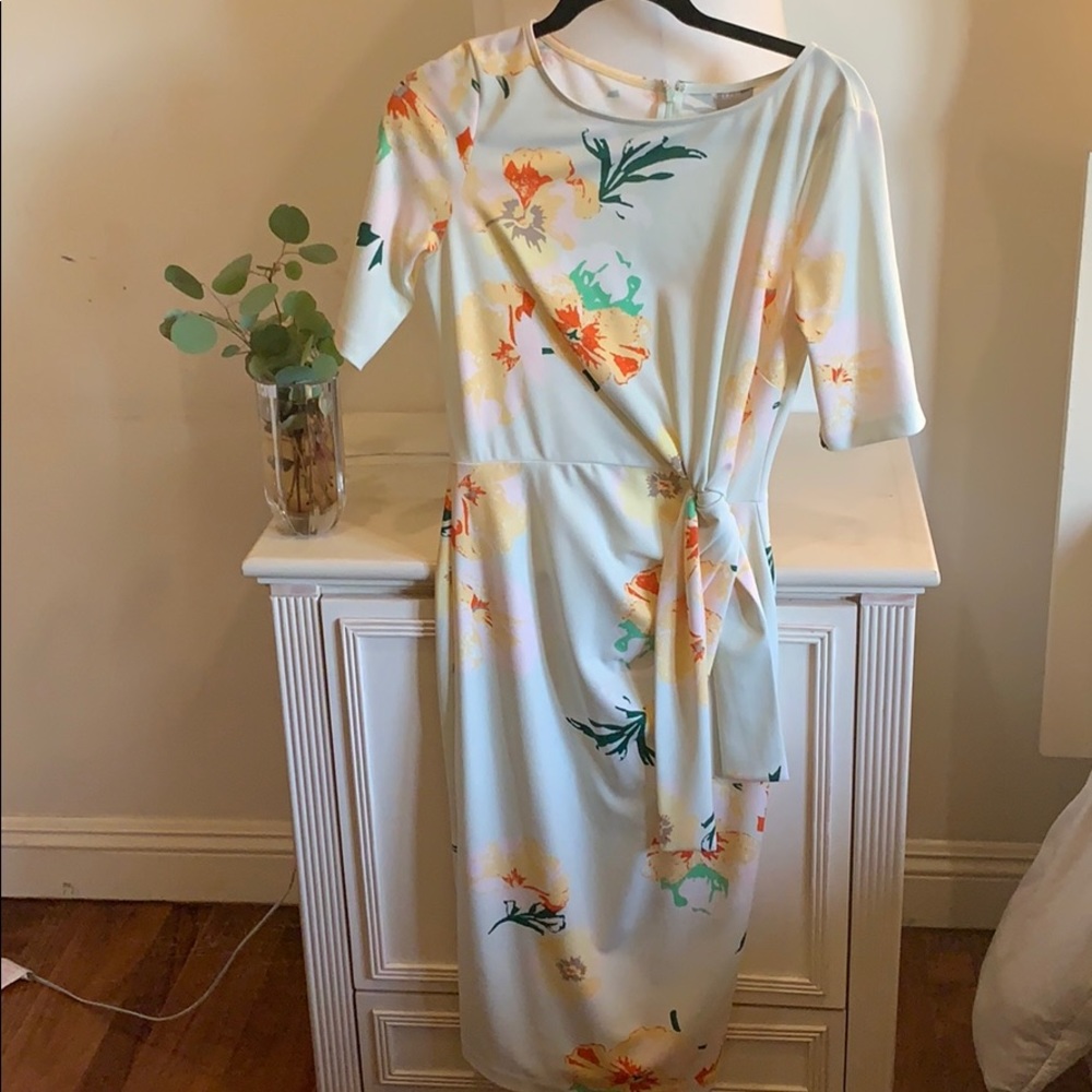 Garden dress- pistachio green